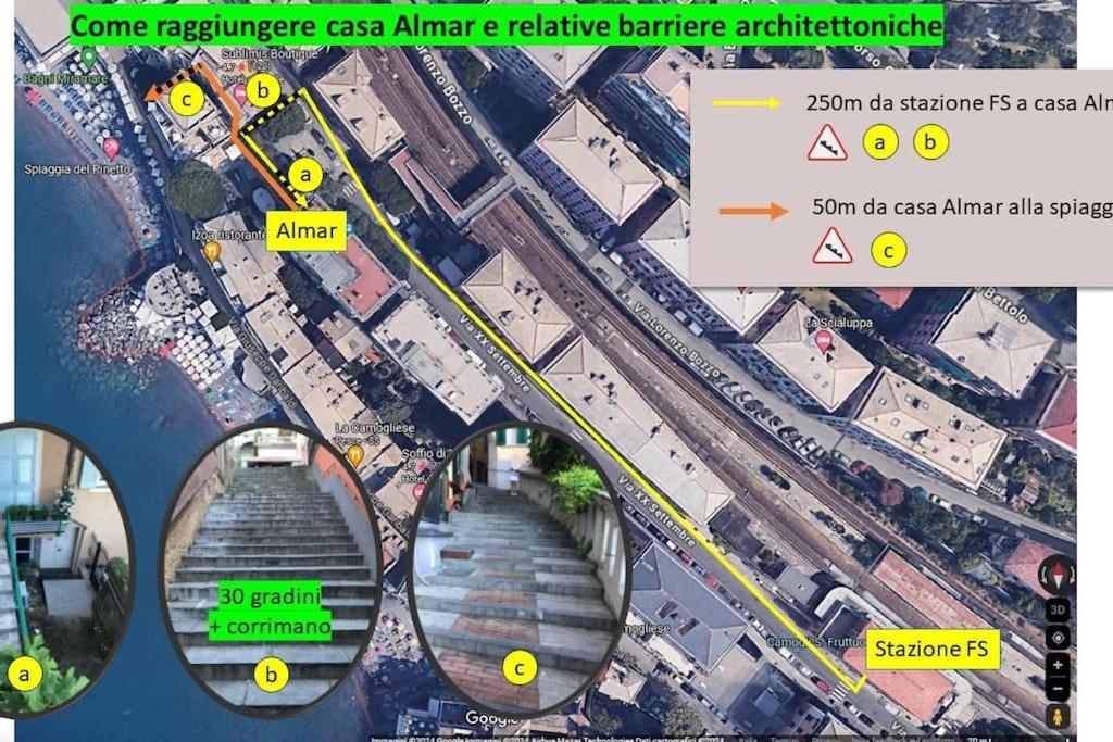 Almar Esclusivo E Centrale Camogli Kültér fotó